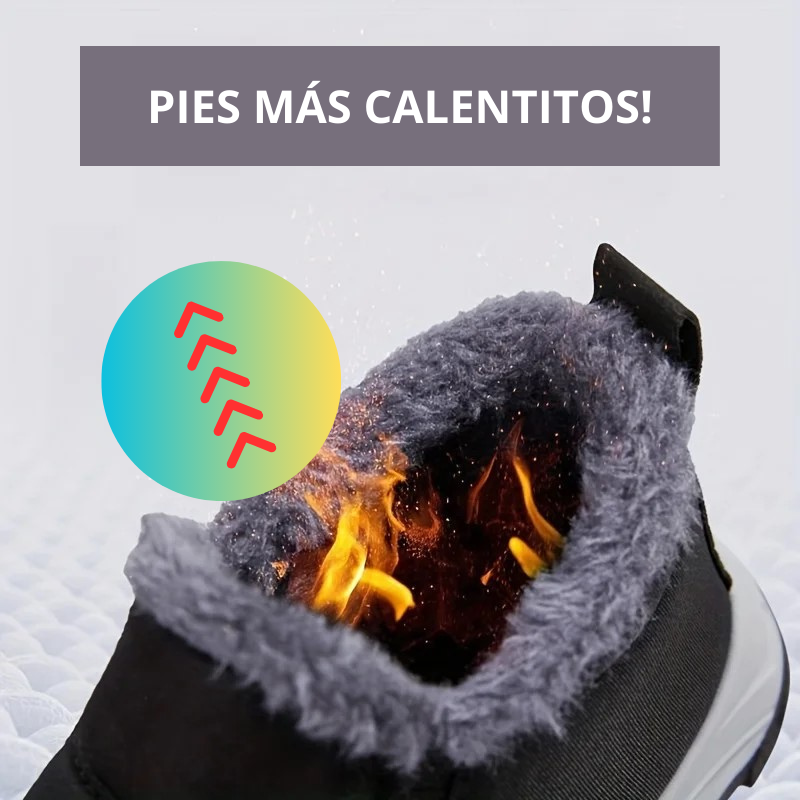 Botines cálidos para invierno