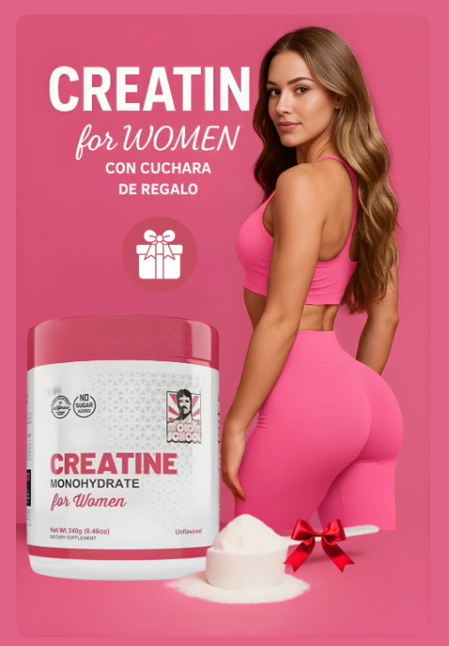 CREATINA MONOHIDRATADA PARA MUJER