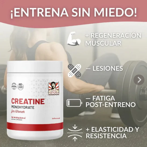 CREATINA MONOHIDRATADA PARA MUJER