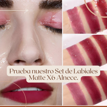 SET DE LABIALES MATE (6 UN)