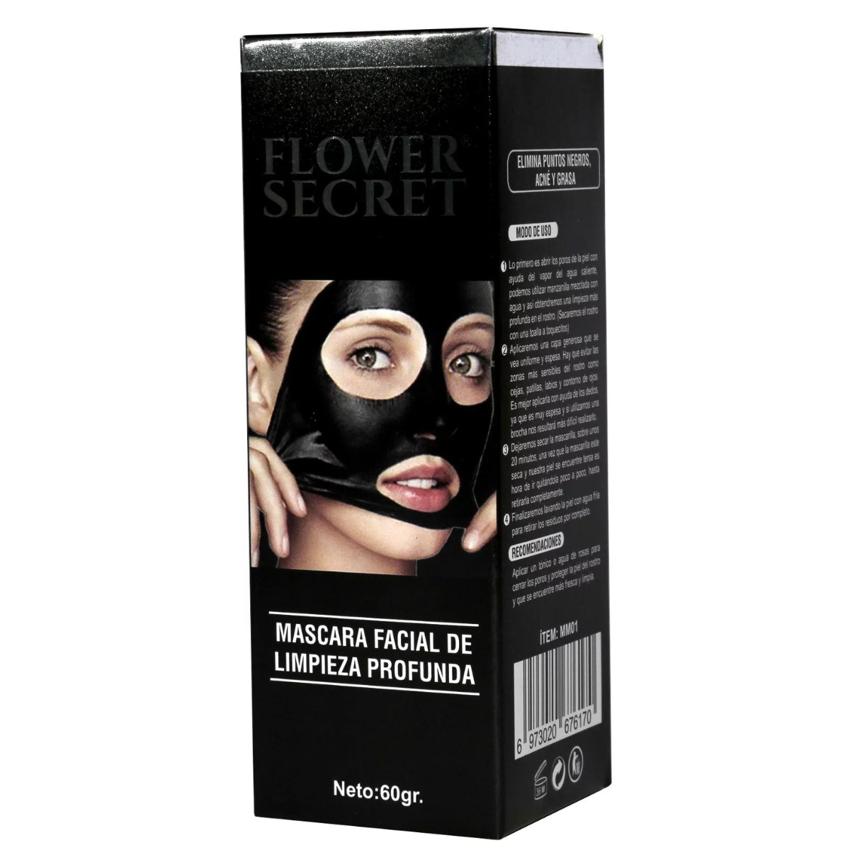 Mascarilla Facial de Limpieza Profunda