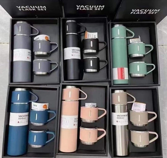 SET DE TERMO + 3 TAZAS