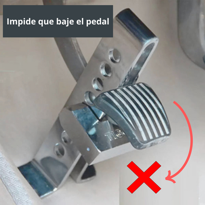 Traba Pedal Antirrobo para auto