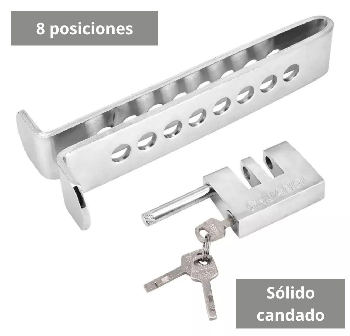 Traba Pedal Antirrobo para auto