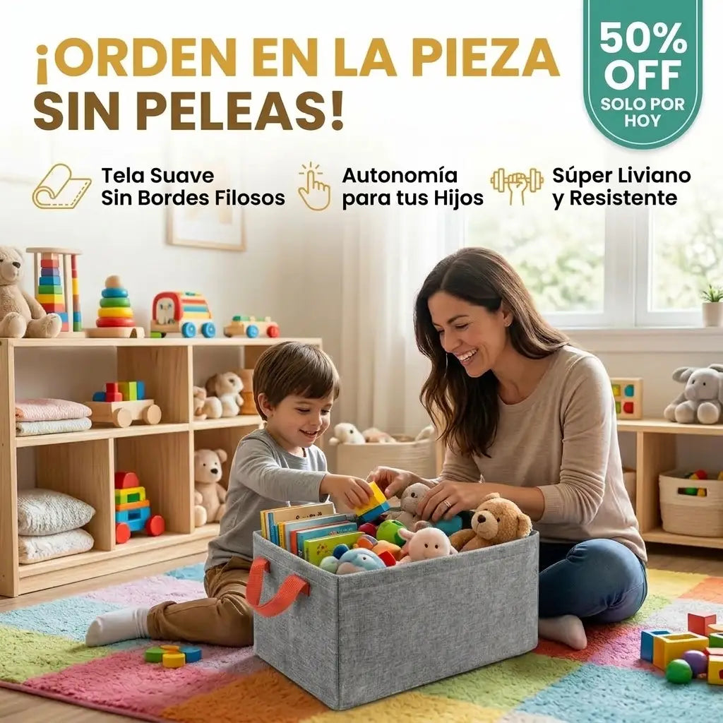 Pack 3 x 1 SÓLO POR HOY! Prácticas y Plegables para Juguetes