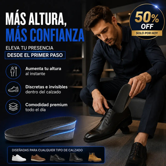 PLANTILLA AUMENTA ALTURA PARA HOMBRES